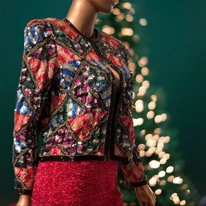 Vintage 80s Party Jacket